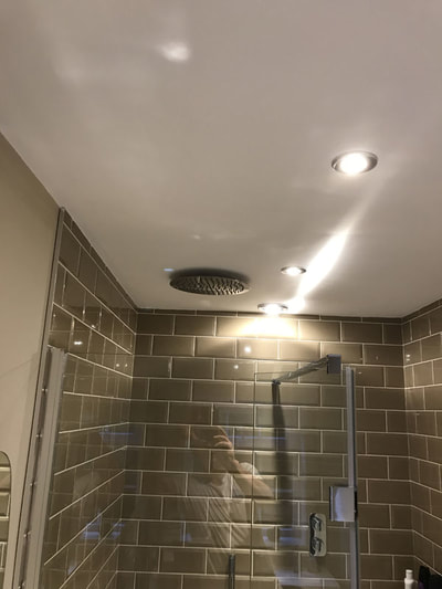 Wet room install in Bury